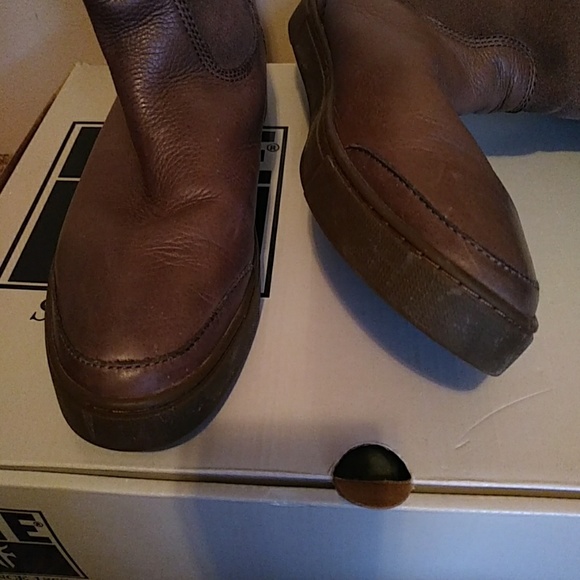 Frye Gemma Tall Shearling Boots - Picture 7 of 7